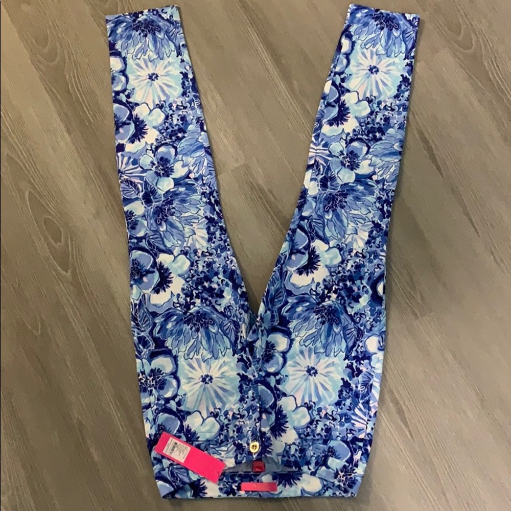 Lily Pulitzer floral skinny pants